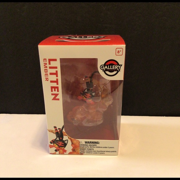 NIB 2017 Litten Ember Gallery figures Pokémon
